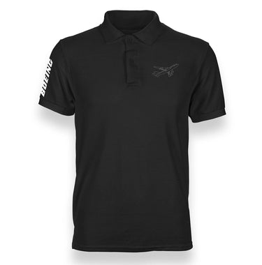 B747 DESIGNED POLO SHIRT THE AV8R